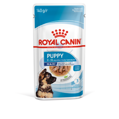 Royal Canin Wet Maxi Puppy alutasakos eledel – 10x140g