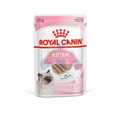 Royal Canin Kitten Loaf pépes nedveseledel – 12x85g
