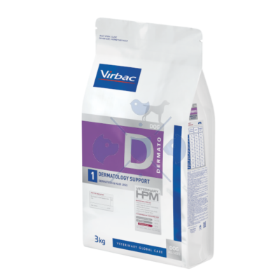 Virbac HPM Diet Dog Dermatology Support – D 3kg