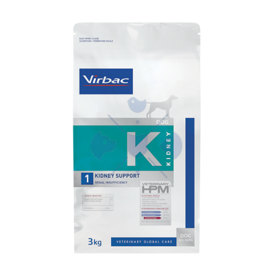 Virbac HPM Diet Dog Kidney Support – K 3kg