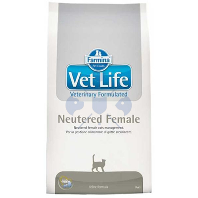 Vet Life Natural Diet Cat Neutered Female Cat 2kg