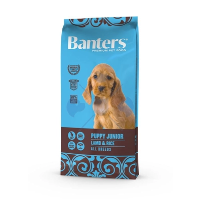 Banters Dog Puppy Junior Lamb and Rice 15kg