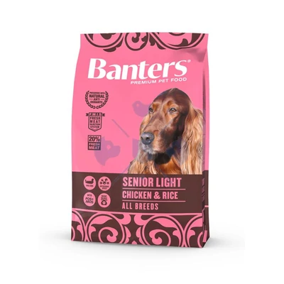 Visan Banters Dog Senior Light Chicken and Rice 3kg