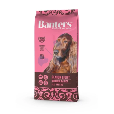 Visan Banters Dog Senior Light Chicken and Rice 15kg