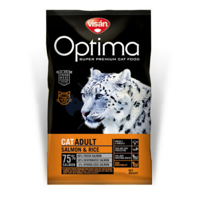 Visán Optimanova Cat Adult Salmon and Rice 2kg
