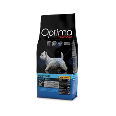 Visán Optimanova Dog Puppy Mini Chicken and Rice 800g