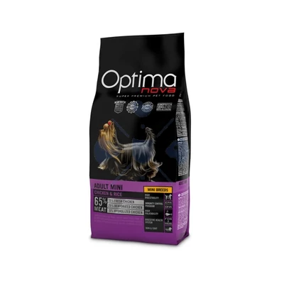 Visán Optimanova Dog Adult Mini Chicken and Rice 2kg