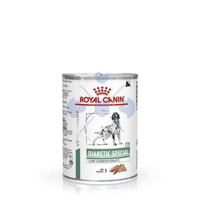Royal Canin Diabetic Dog Special Low Carbohydrate  Wet Loaf 410 g konzerv