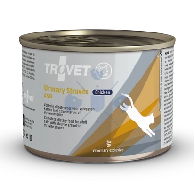 Trovet Urinary Struvit Cat ASD Chicken konzerv 200g