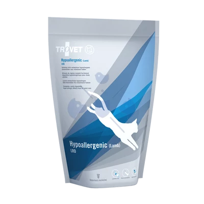 TROVET Hypoallergenic LAMB&amp;RICE Diet /LRD Macskáknak  500 g