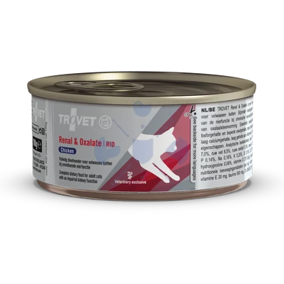 Trovet Renal Oxalate Diet Cat RID Chicken 100g