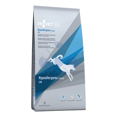 TROVET Hypoallergenic LAMB&amp;RICE Diet/LRD Kutyáknak 12,5 kg