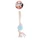 Labda kötéllel 30cm/5,5cm