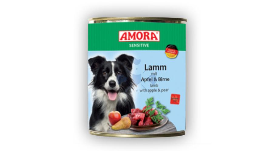 AMORA kutyáknak Amora Sensitive Hund Lamm/Apfel+Birne, konzerv