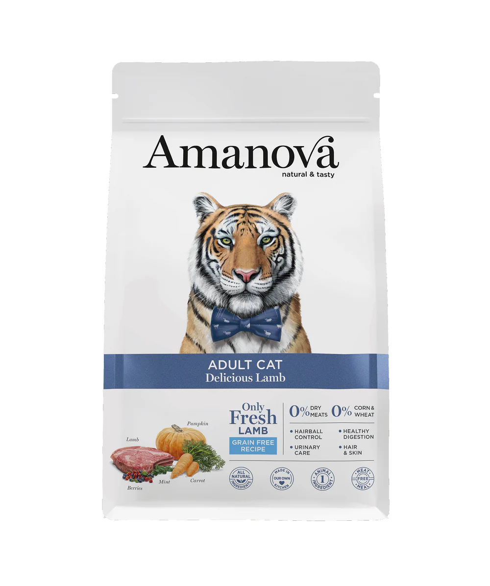 AmaNova Cat GF Adult Delicious Lamb & Pumpkin 1,5 kg