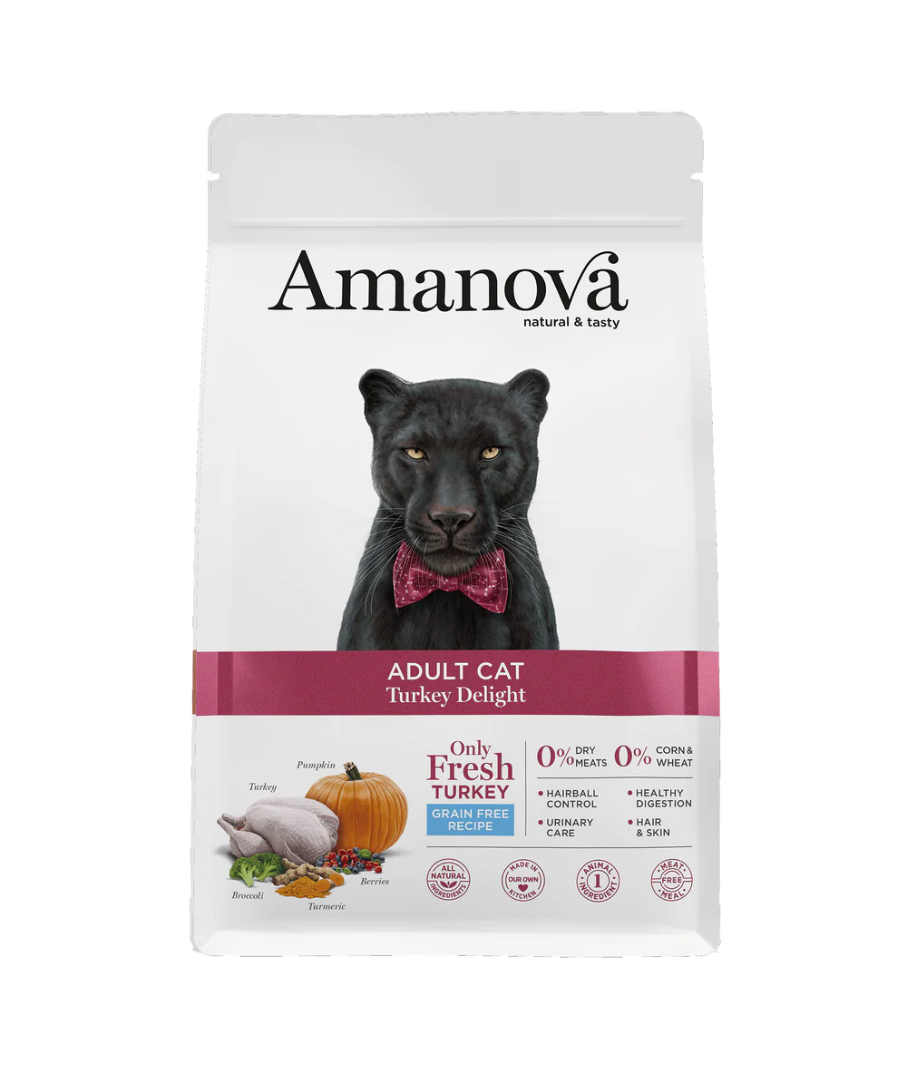 AmaNova Cat GF Adult Turkey Delight 6 kg