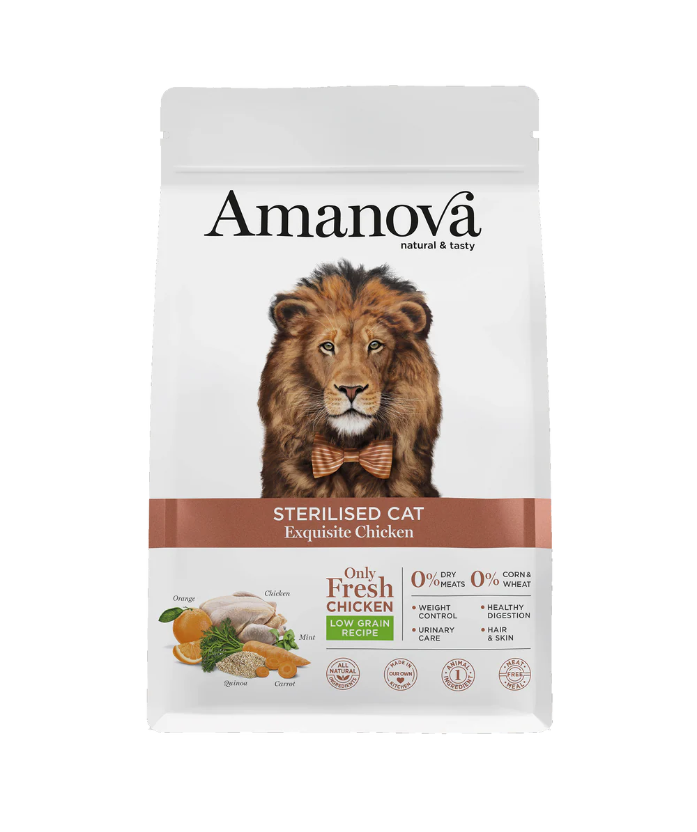 AmaNova Cat LG Sterilised Exquisite Chicken & Quinoa 6 kg