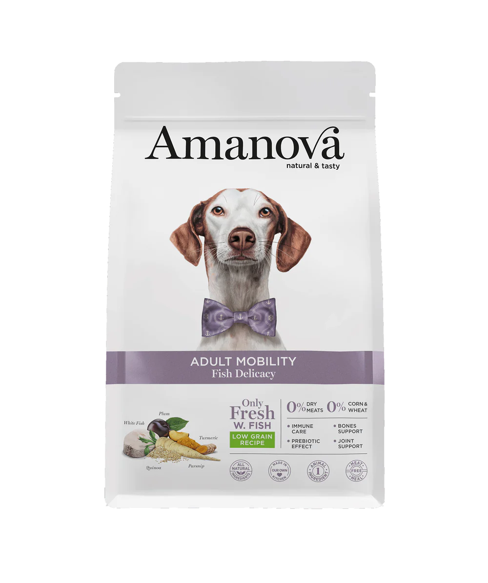 AmaNova Dog LG Adult Mobility All Breeds Fish Delicacy 10 kg