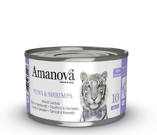 AmaNova Cat P10 Canned Tuna & Shrimps Jelly 70g