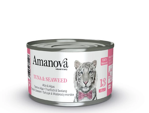 AmaNova Cat P13 Canned Tuna & Seaweed Jelly 70g