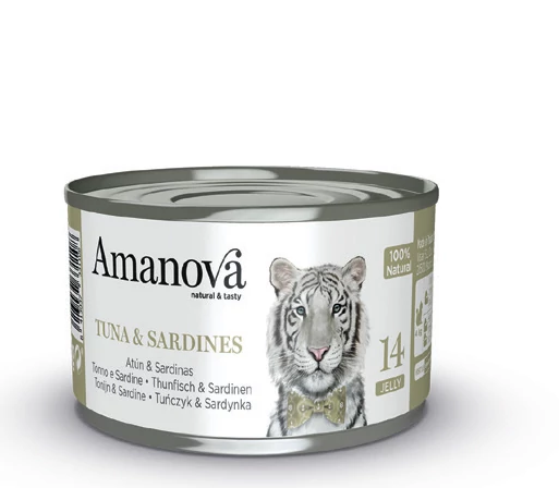 AmaNova Cat P14 Canned Tuna & Sardines Jelly 70g