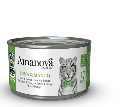 AmaNova Cat P17 Canned Tuna & Mango Broth 70g