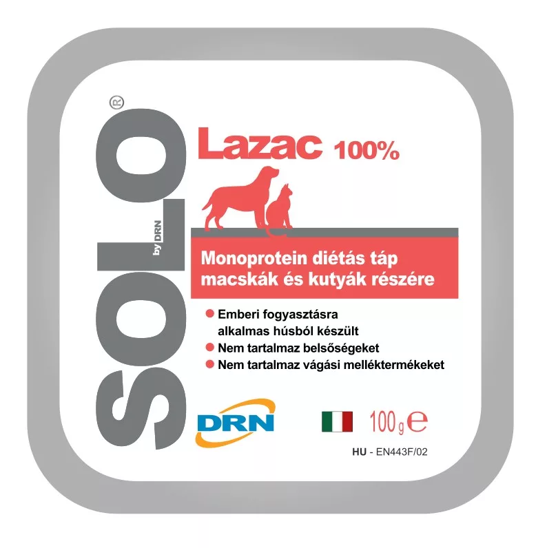 Solo táp 100% lazac 100g