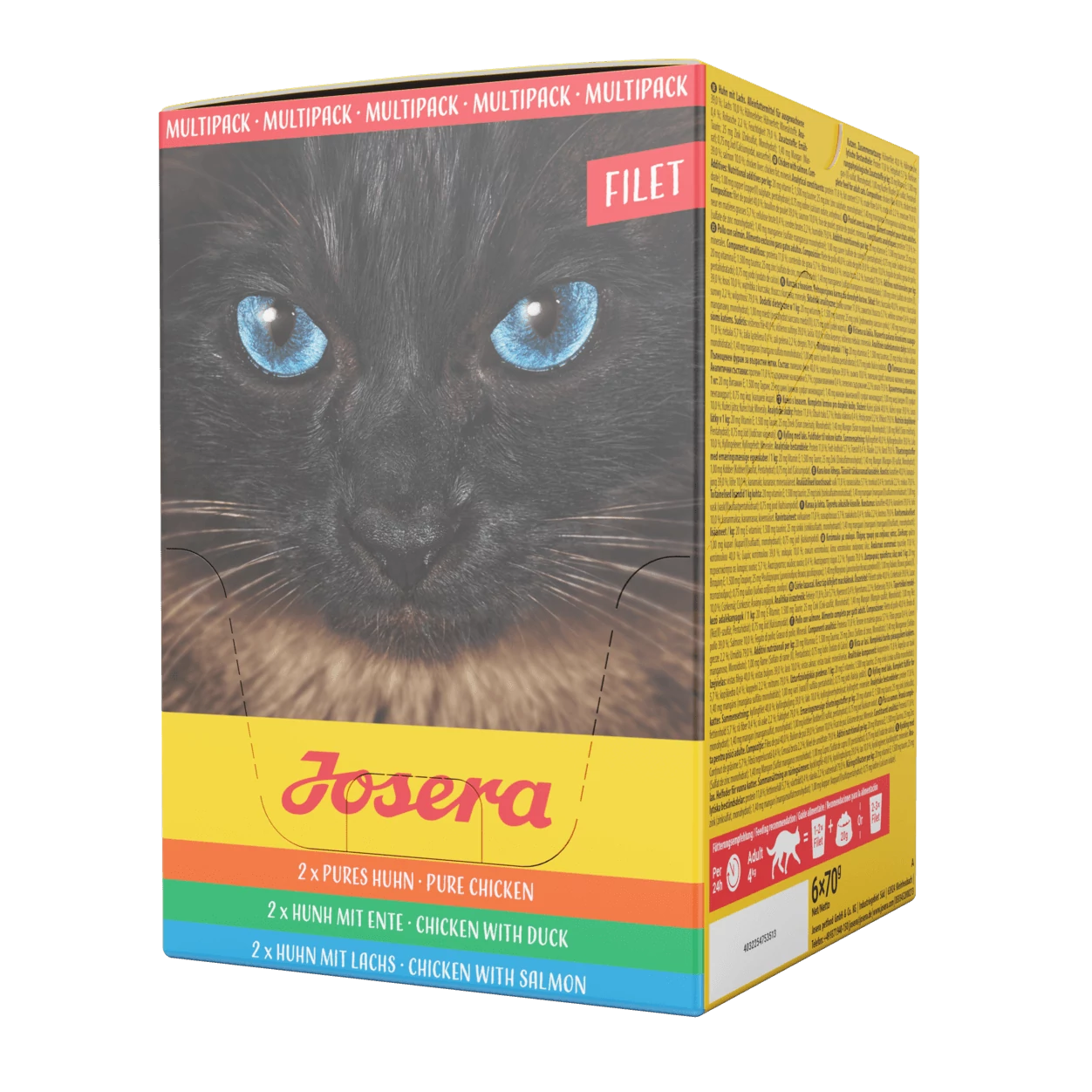 Josera Cat Multipack Filet alutasakos 6x70 g