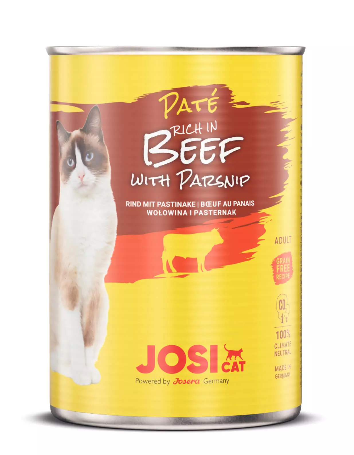 JosiCat Paté Beef with parsnip konzerv 400g