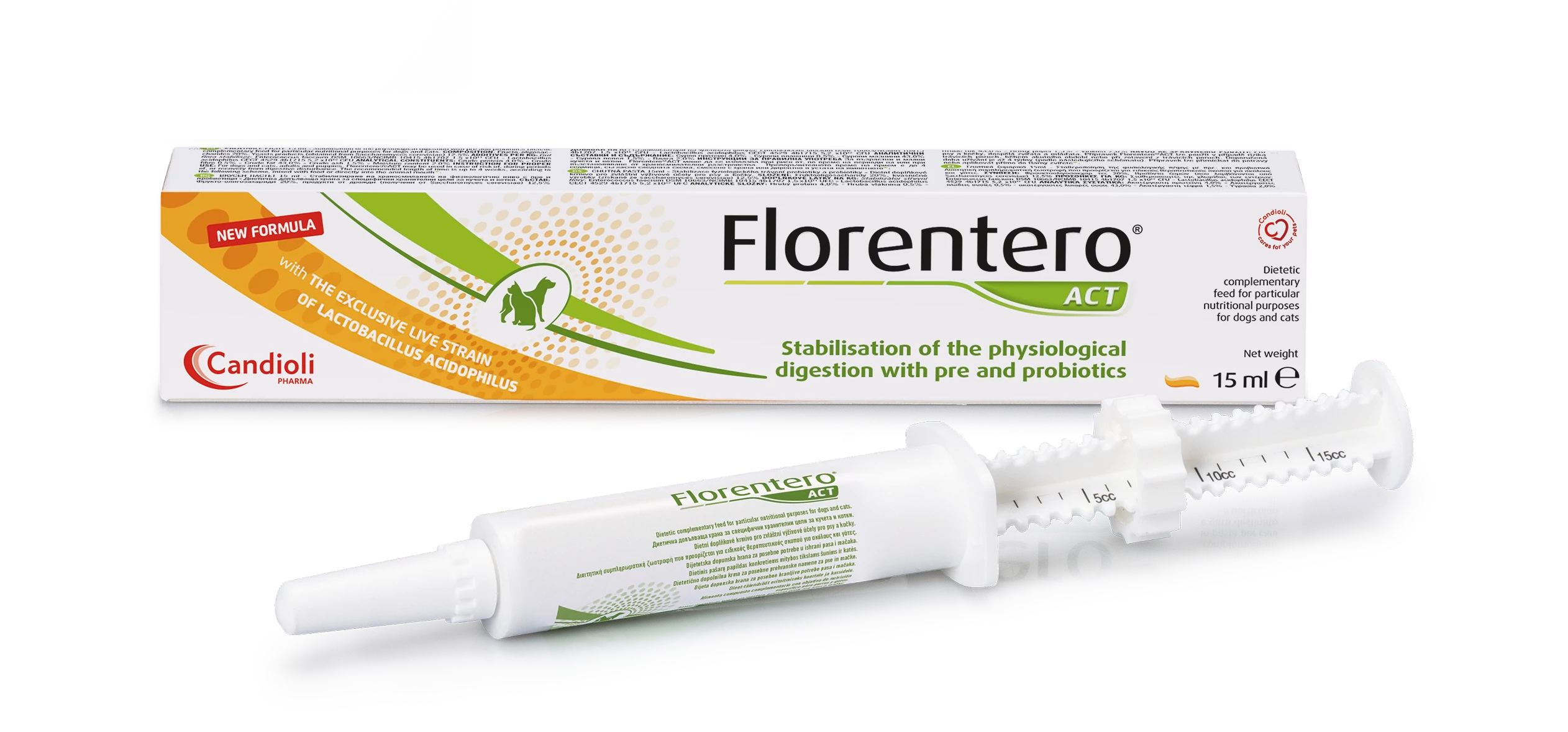 Florentero Act bélflóra-stabilizáló paszta 15ml