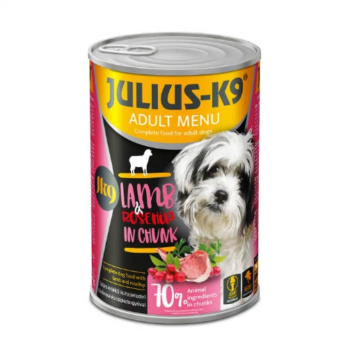 Julius K9 Lamb & Rice konzerv 1240g