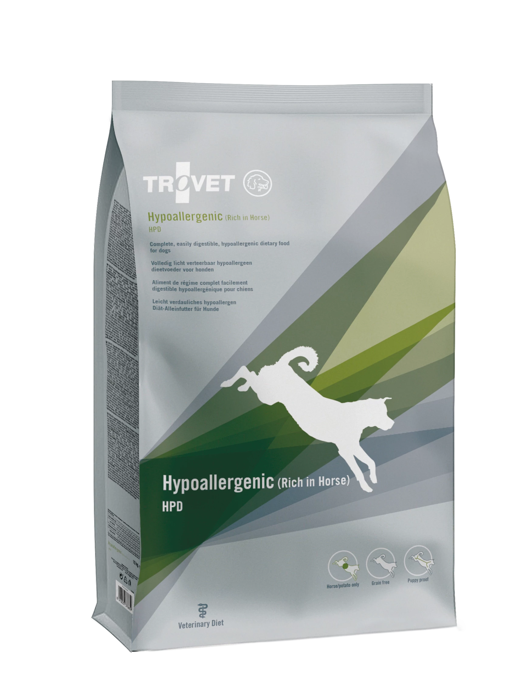 Trovet Hypoallergenic (Rich in Horse)  HPD 10kg