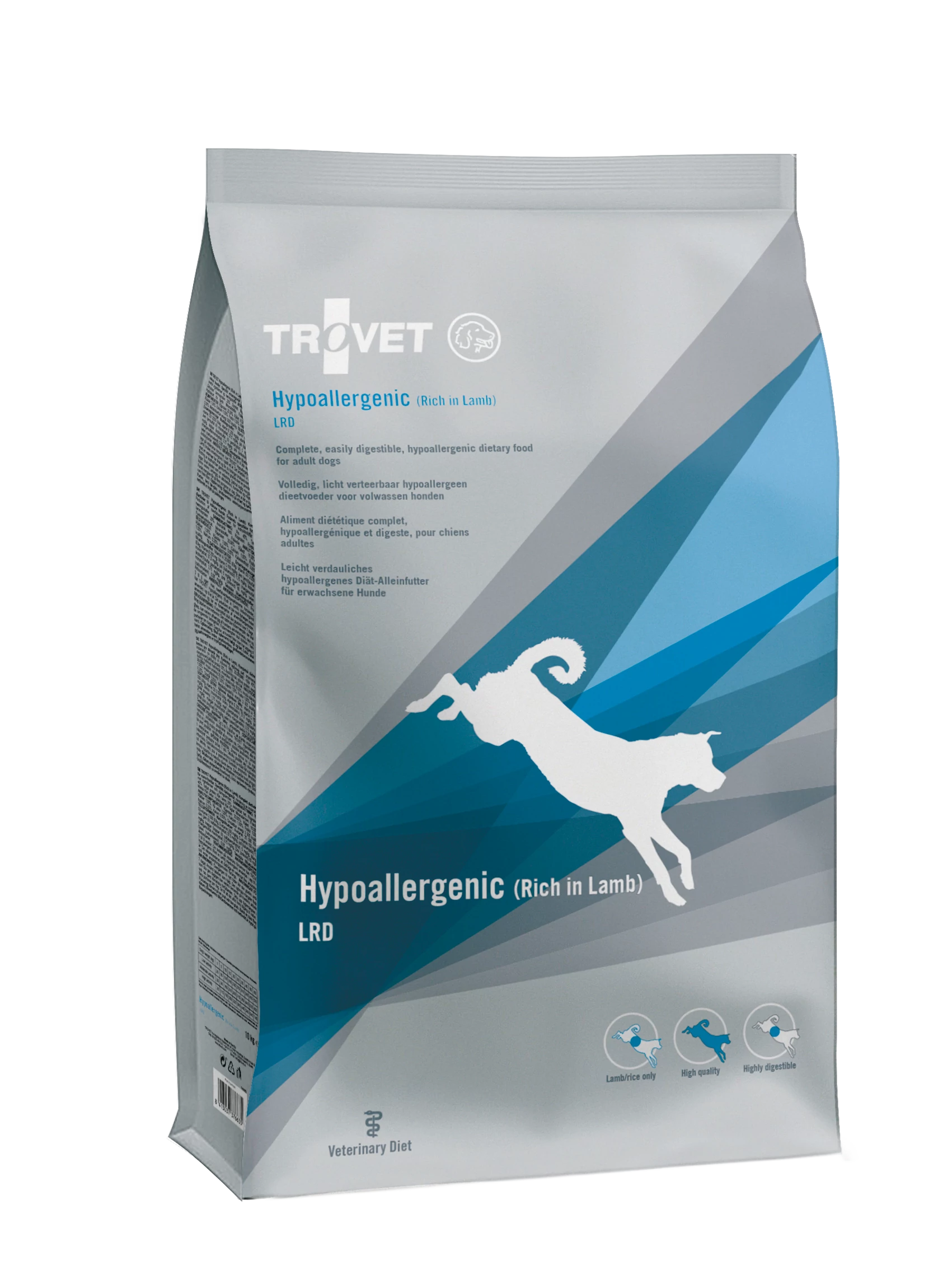 TROVET Hypoallergenic (Rich in Lamb) Dog 10kg / LRD