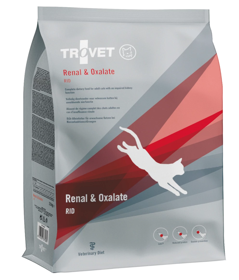 Trovet Renal Oxalate Diet RID Cat  2,5 kg