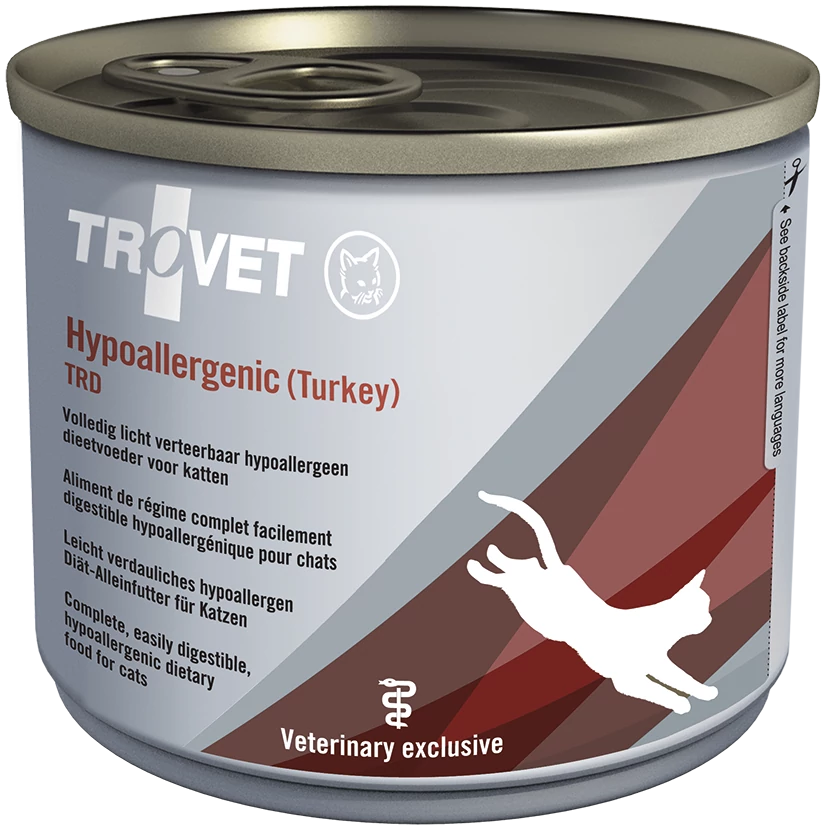 Trovet Hypoallergenic Turkey TRD Cat konzerv 200g