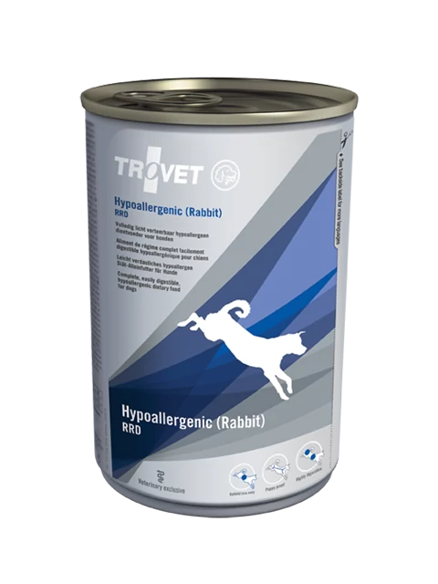 Trovet Hypoallergenic Rabbit RRD Dog konzerv 400g