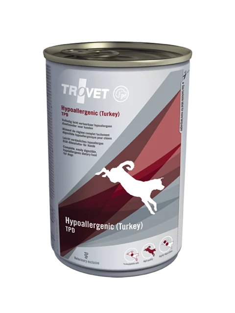 Trovet Hypoallergenic Turkey TPD konzerv 400g