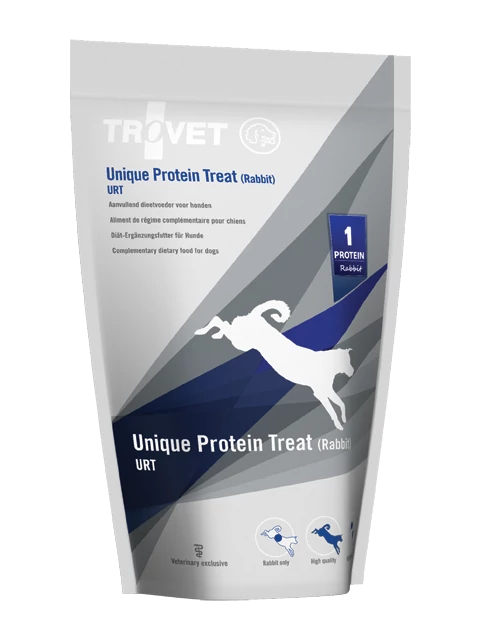 Trovet Unique Protein Treat URT Rabbit 125g