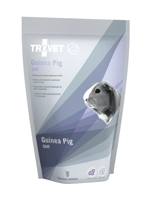 Trovet Guinea Pig GHF gyógyhatású eledel 1,2kg