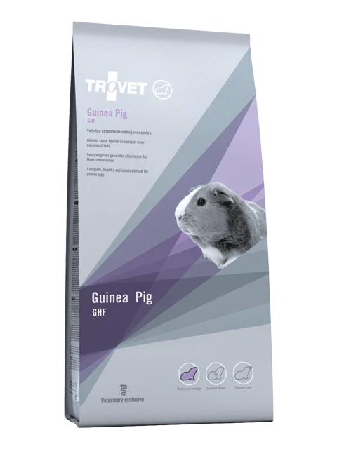 Trovet Guinea Pig GHF gyógyhatású eledel 2,5kg