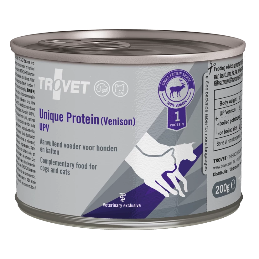Trovet Unique Protein UPV Venison 200g